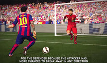 FIFA 16 trình diễn kỹ thuật đi bóng “không chạm” của Messi
