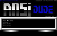 The Amazing Adventures of ANSI Dude