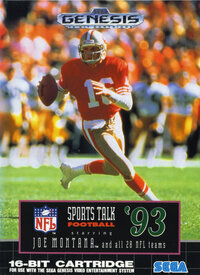 NFL Sports Talk Football '93 Starring Joe Montana