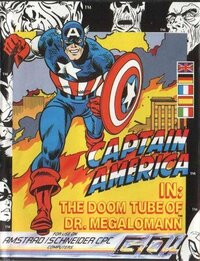 Captain America in: The Doom Tube of Dr. Megalomann