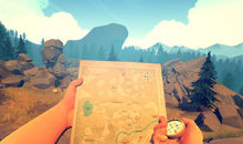 Firewatch: Game đầu tiên cung cấp bản đồ thật cho người chơi