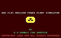 The Oakflat PWR Nuclear Power Plant Simulator