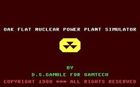 The Oakflat PWR Nuclear Power Plant Simulator