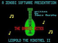 The Bardic Rites