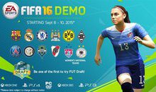 FIFA 16 chính thức cho game thủ trải nghiệm bản demo vào 08/09