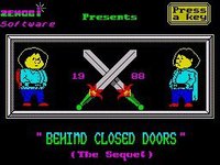 Behind Closed Doors (The Sequel)