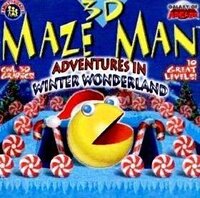 3D Maze Man: Adventures in Winter Wonderland