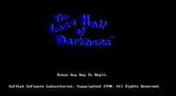 Last Half of Darkness