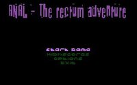 ANAL - The rectum adventure