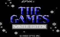 The Games: Winter Edition