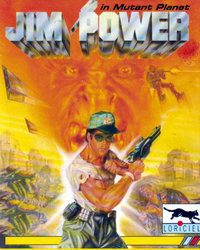 Jim Power in "Mutant Planet"