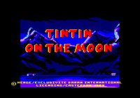 Tintin on the Moon