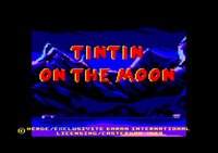 Tintin on the Moon