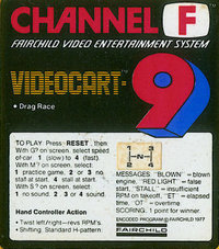 Videocart-9: Drag Strip