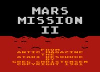 Mars Mission II