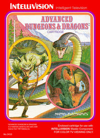 Advanced Dungeons & Dragons Cartridge