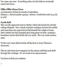 Ollie Ollie Oxen Free