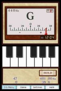 Nintendo DSi Instrument Tuner