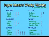 Super Mario's Wacky Worlds