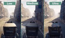 So sánh 2 thiết lập đồ họa Low và Very High trong Assassin's Creed Syndicate