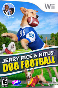 Jerry Rice and Nitus' Dog Football