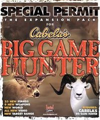 Special Permit for Cabela's Big Game Hunter