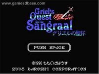 Griel's Quest for the Sangraal
