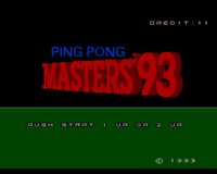 Ping Pong Masters '93