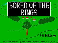 Bored of the Rings
