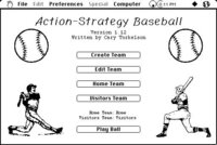 Action-Strategy Baseball