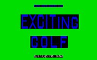 Exciting Golf