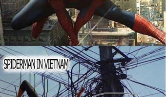 Spider-man khi ở Mỹ và Spider-man khi ở VN :matsung: 