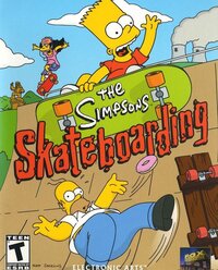 The Simpsons Skateboarding